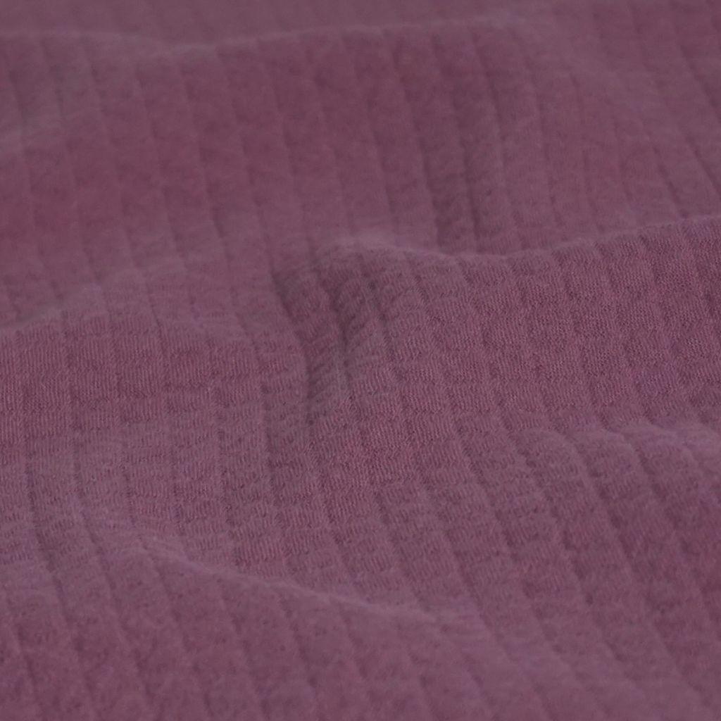 Baumwoll-Jacquard Rauten altrosa